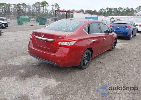 2015 Nissan Sentra Sv from USA, damaged, VIN 3N1AB7AP3FL691946